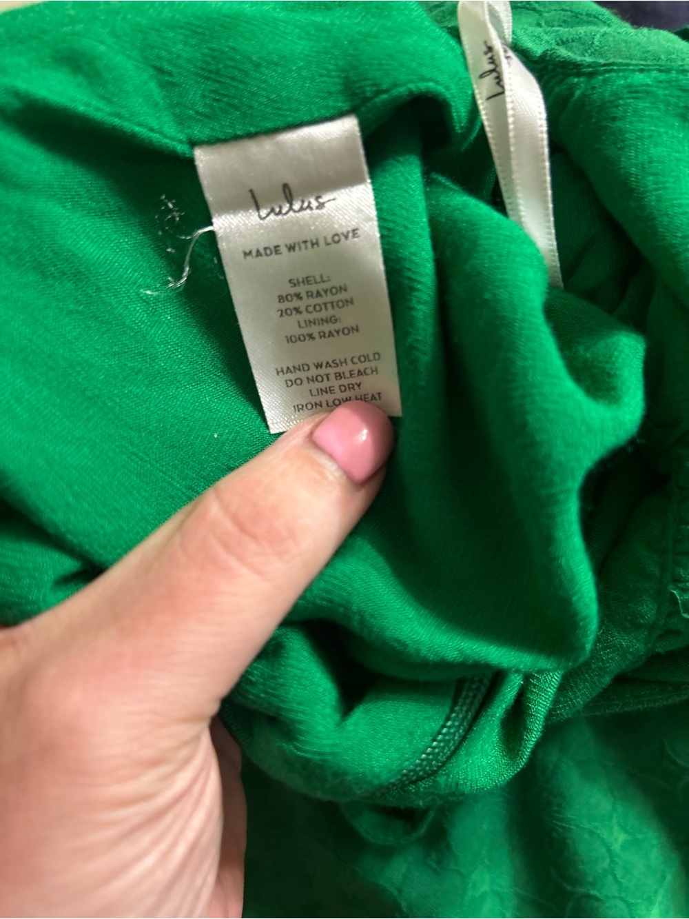 Lulus Green Wide Leg Jumpsuit Womens Small Open Back 27.5 Inseam - Picture 5 of 7